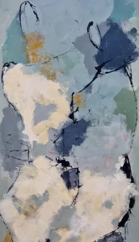 gulvvase vaser kunst skulpturer gulvvase keramik abstrakt bronzeskulpturer bronzeskulptur håndmalet