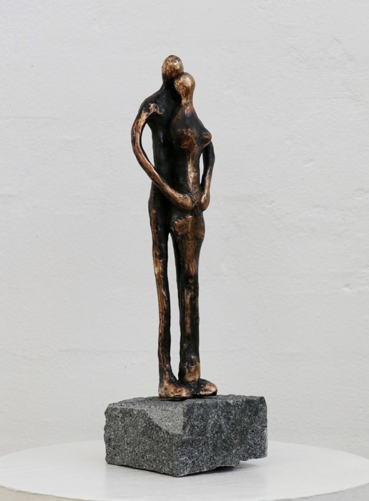 Bronzeskulptur  33 cm.