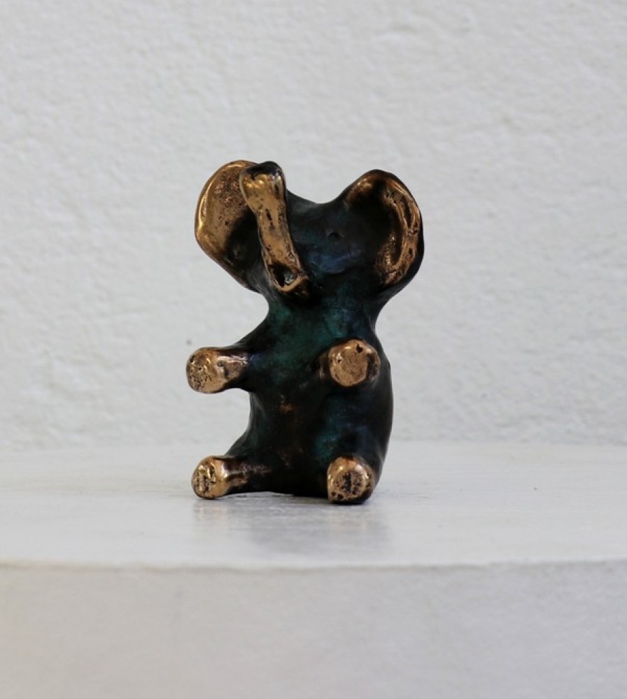 Bronzeskulptur 9,5 cm.