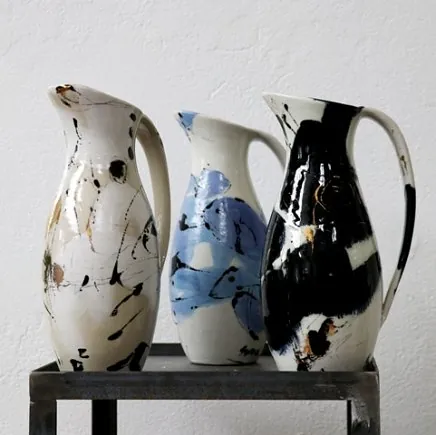 kunst vase gulvvase vaser bronzeskulptur bronzeskulpturer bronze knapper puder abstrakte malerier 